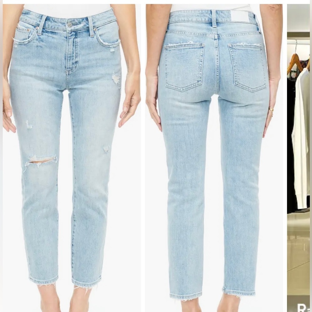 Pistola Jeans- Monroe Crop Straight Leg Jeans